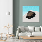 Rock By The Pool by Minorstep on GIANT ART - abstract rock