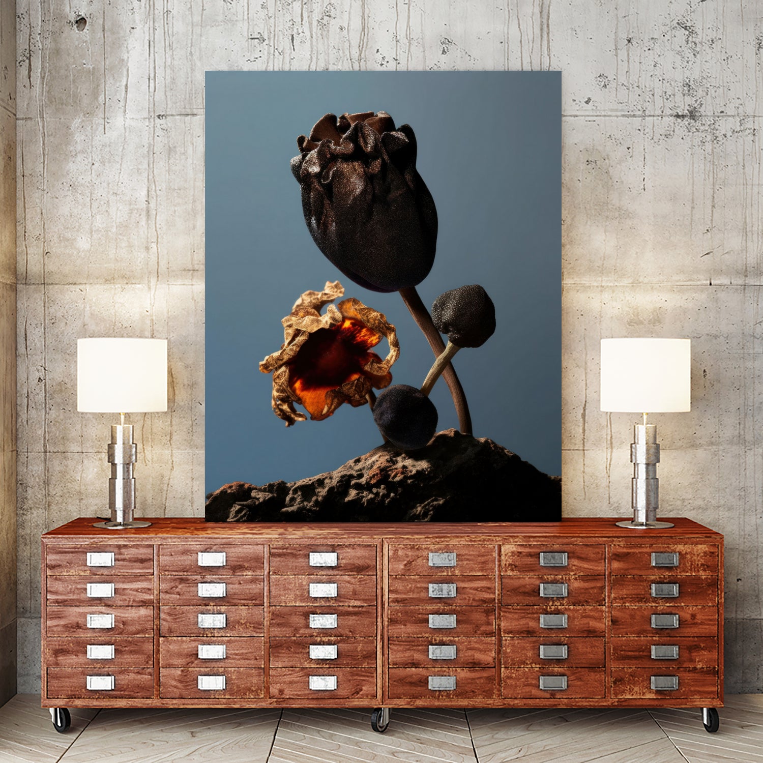 Still Life Flowers No2 by Minorstep on GIANT ART - flowers and plants flowers and plants