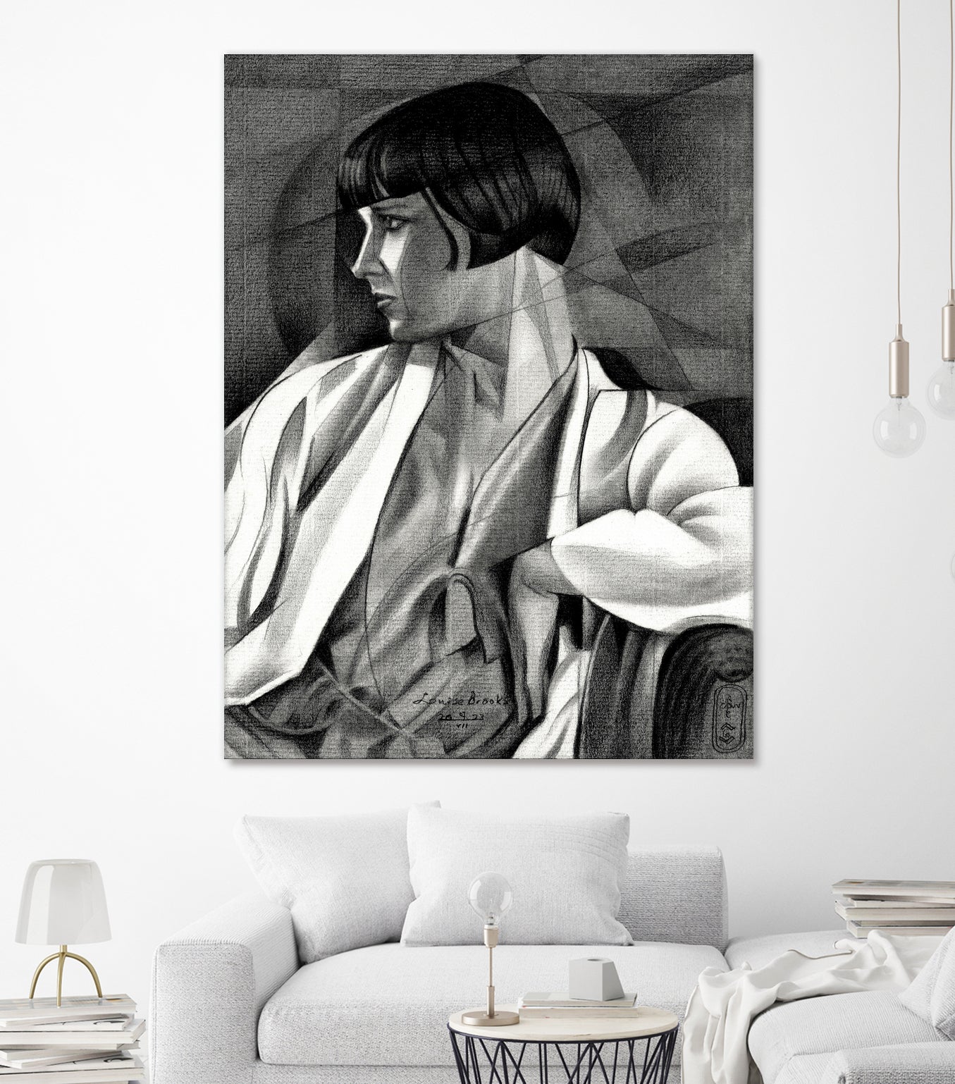 Louise Brooks 07 07 23 by Corne on GIANT ART - illustration louise brooks