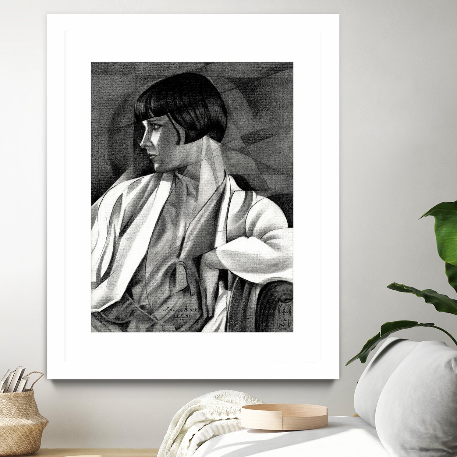 Louise Brooks 07 07 23 by Corne on GIANT ART - illustration louise brooks