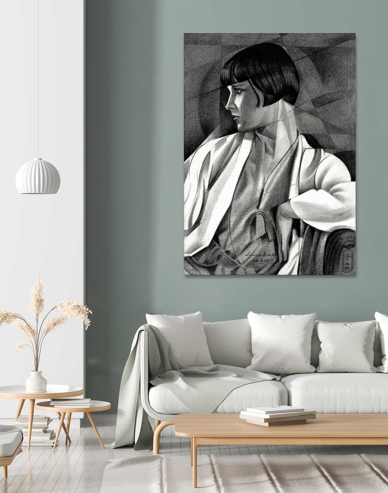 Louise Brooks 07 07 23 by Corne on GIANT ART - illustration louise brooks