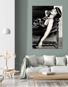 Lulu - 21-07-23 by Corne Akkers on GIANT ART - white figurative