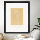 Figure Bending Forward With Right Knee Raised by Auguste Rodin on GIANT ART - auguste rodin figurative auguste rodin