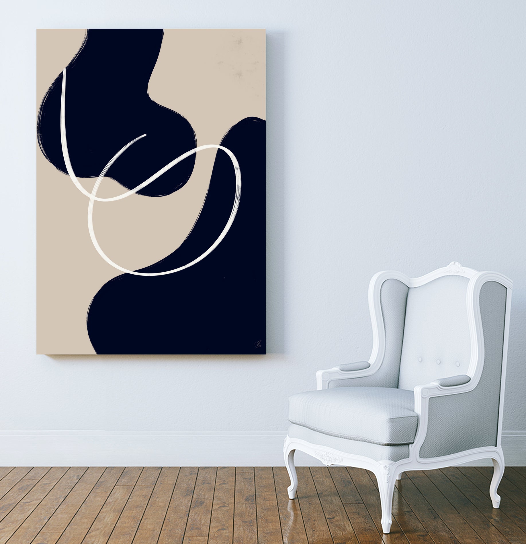 Scandi Abstract 3 by Anne-Marie on GIANT ART - abstract lines