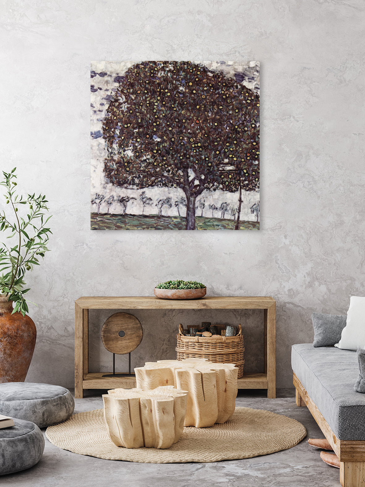 Der Apfelbaum (1916) by Gustav Klimt on GIANT ART - 5906 illustration