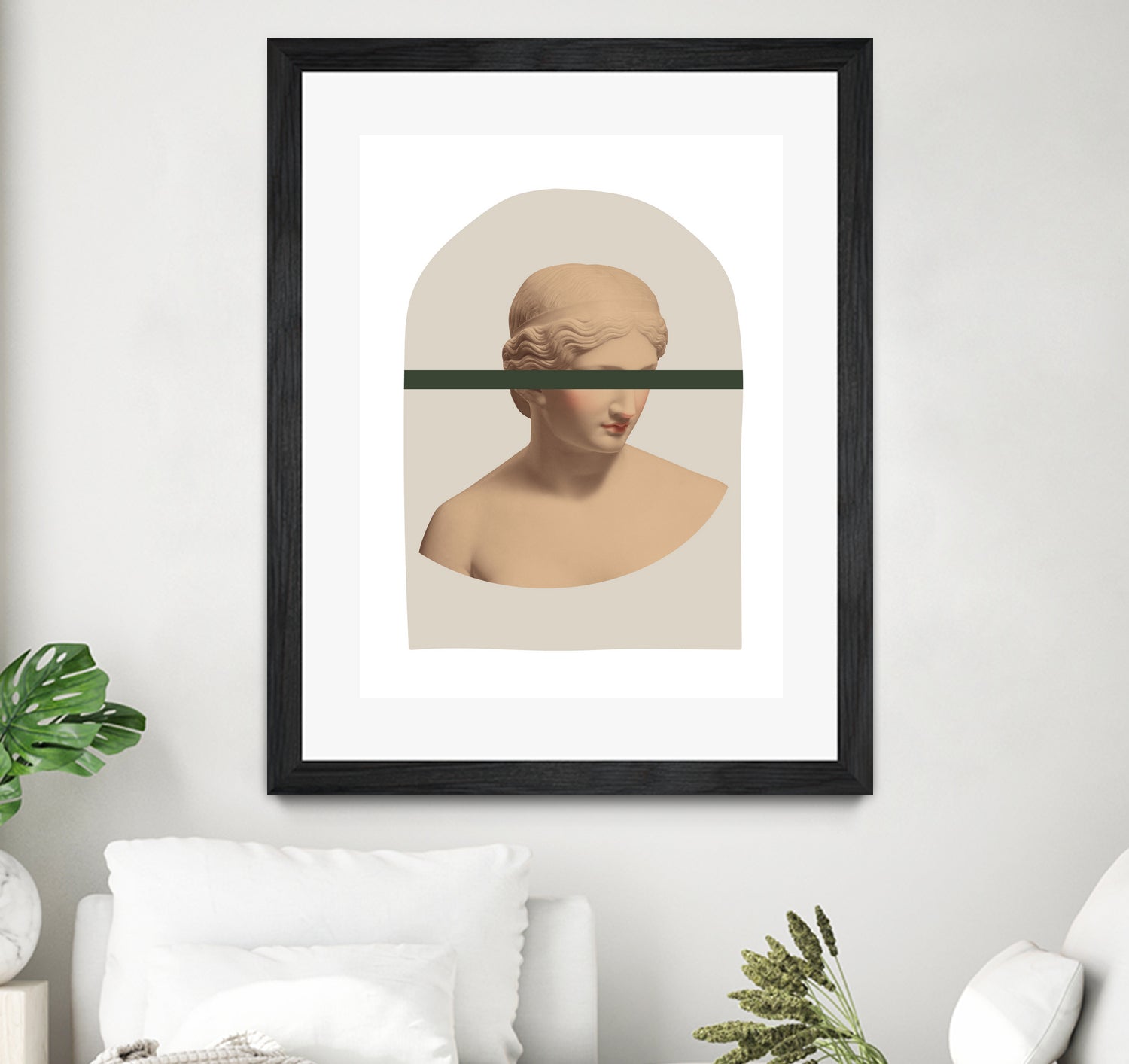 Artemis Mustard and Green by Grace Digital Art on GIANT ART -  figurative