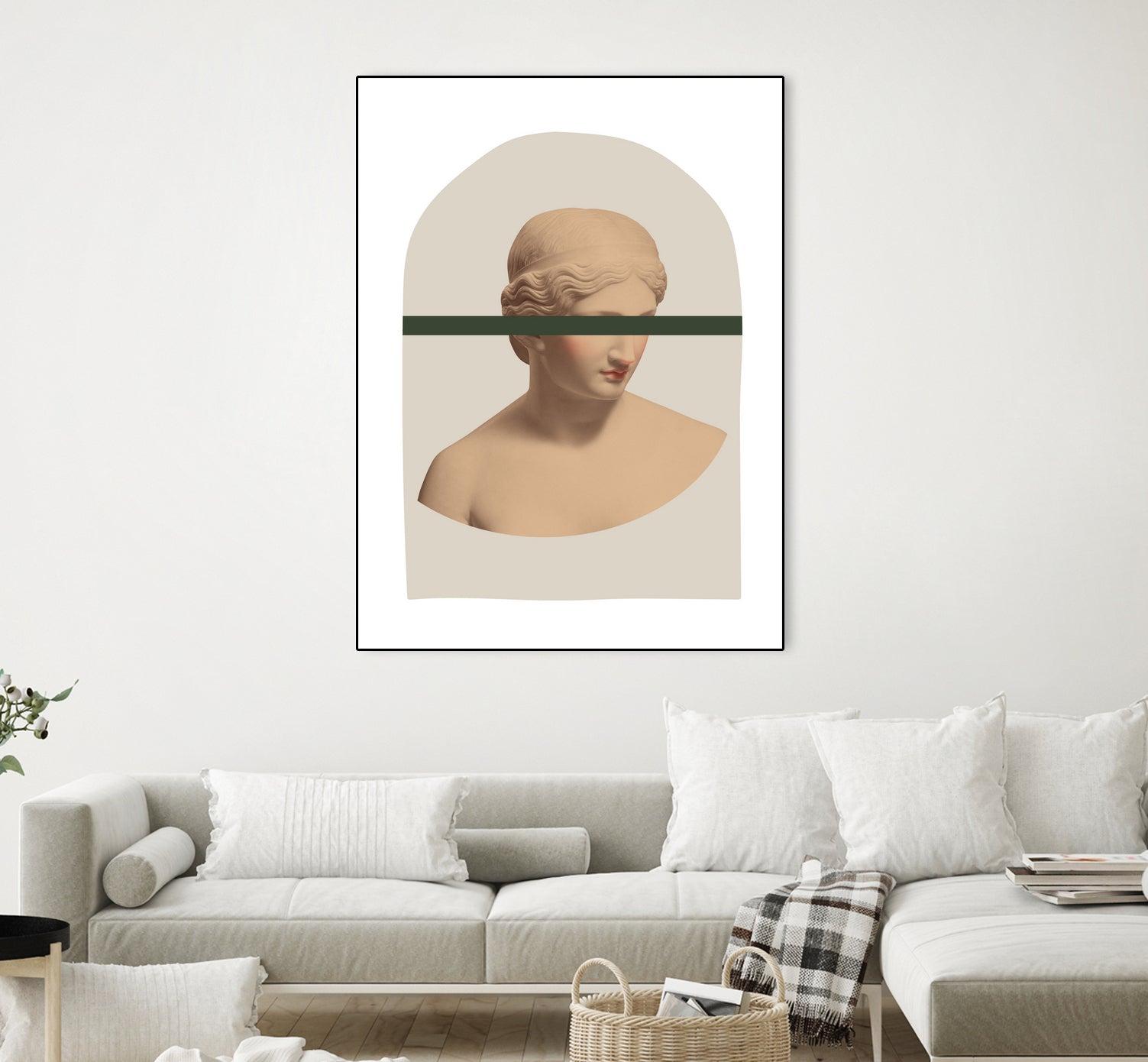 Artemis Mustard and Green by Grace Digital Art on GIANT ART -  figurative