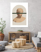 Artemis Mustard and Green by Grace Digital Art on GIANT ART -  figurative