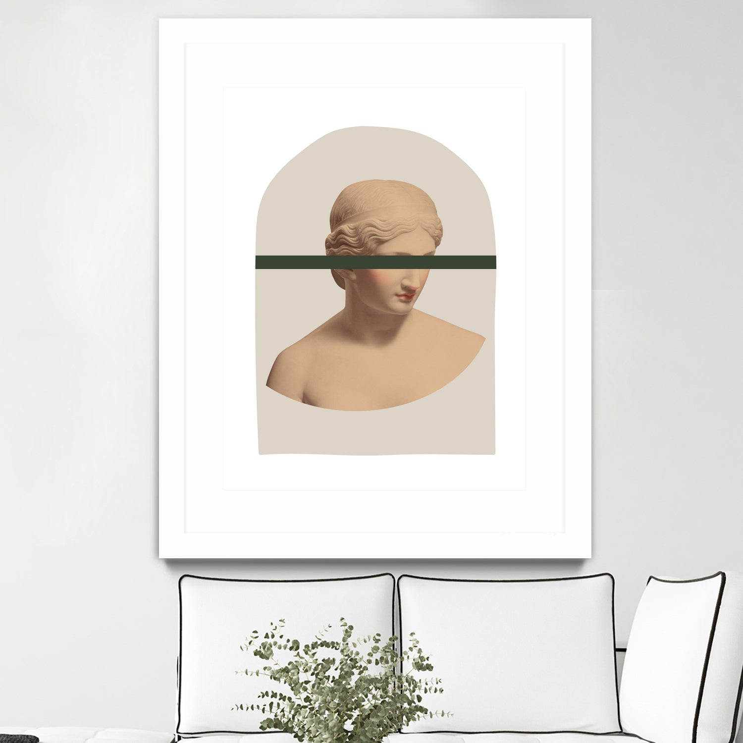 Artemis Mustard and Green by Grace Digital Art on GIANT ART -  figurative