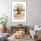 Artemis Mustard and Green by Grace Digital Art on GIANT ART -  figurative