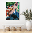 Just one more chapter by Goed on GIANT ART - illustration sunchair