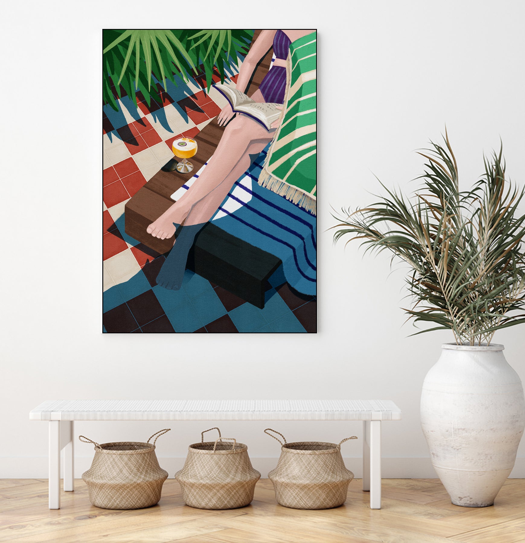 Just one more chapter by Goed on GIANT ART - illustration sunchair