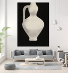 Vintage White Vase by Little on GIANT ART - illustration little dean