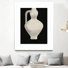 Vintage White Vase by Little on GIANT ART - illustration little dean