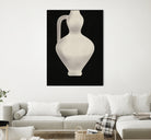Vintage White Vase by Little on GIANT ART - illustration little dean