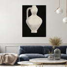 Vintage White Vase by Little on GIANT ART - illustration little dean