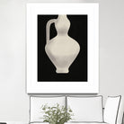 Vintage White Vase by Little on GIANT ART - illustration little dean