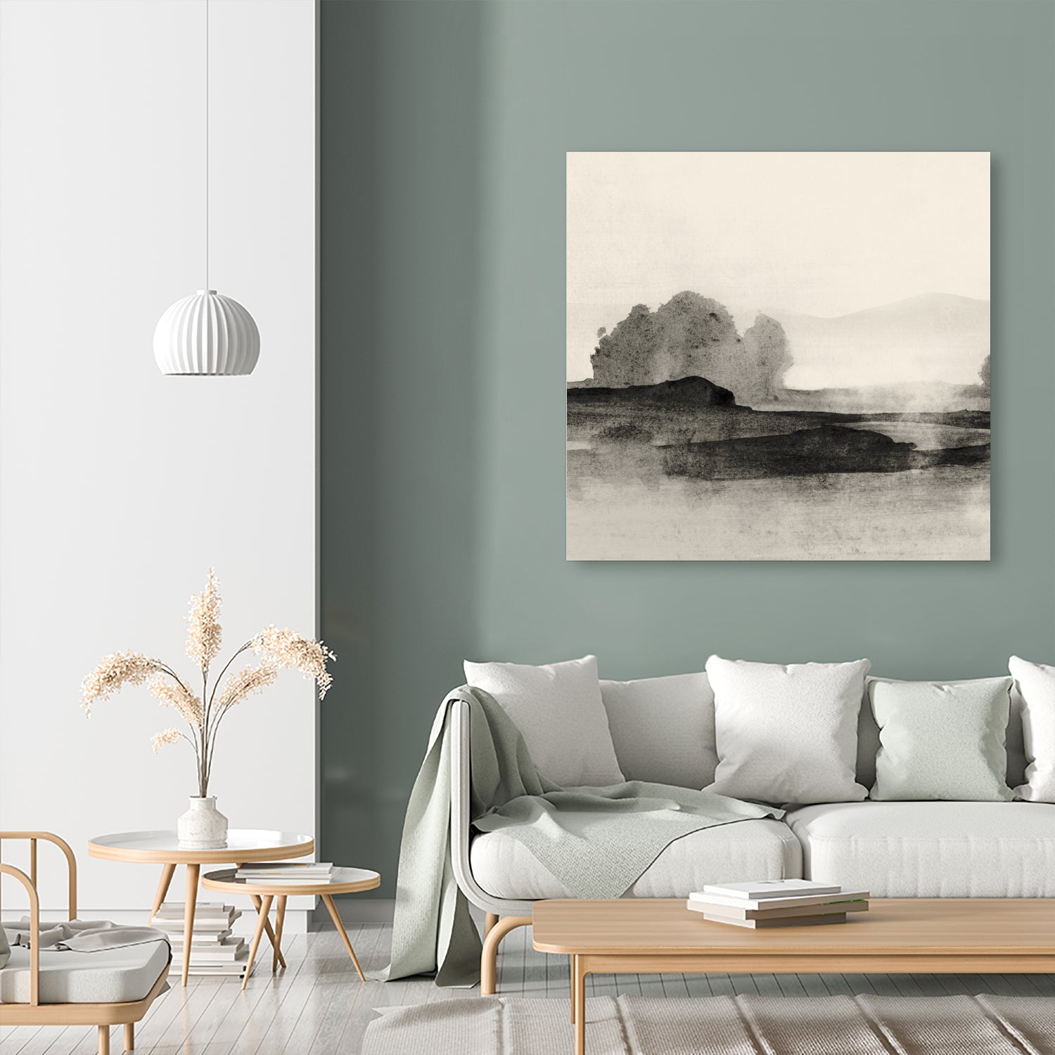 Land 1 by Dan Hobday on GIANT ART - landscape abstraction