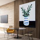 Navy Olive Master by Angela on GIANT ART - green illustration painterly