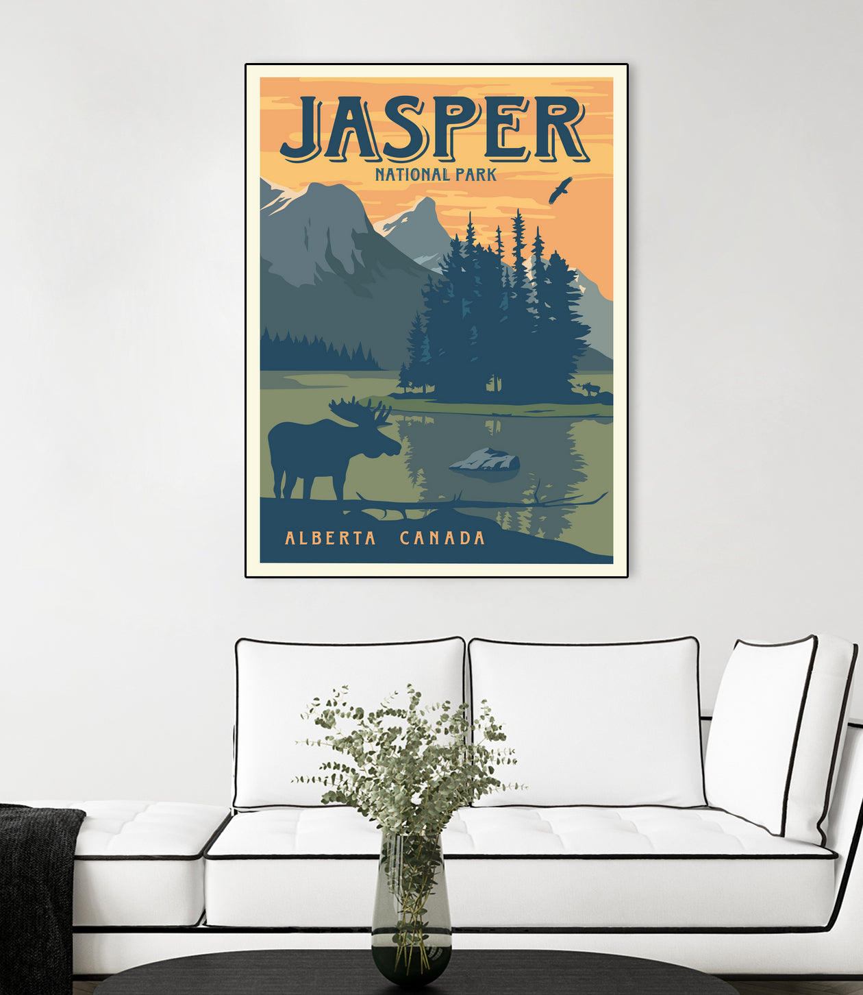 Jasper National Park by Retrodome on GIANT ART