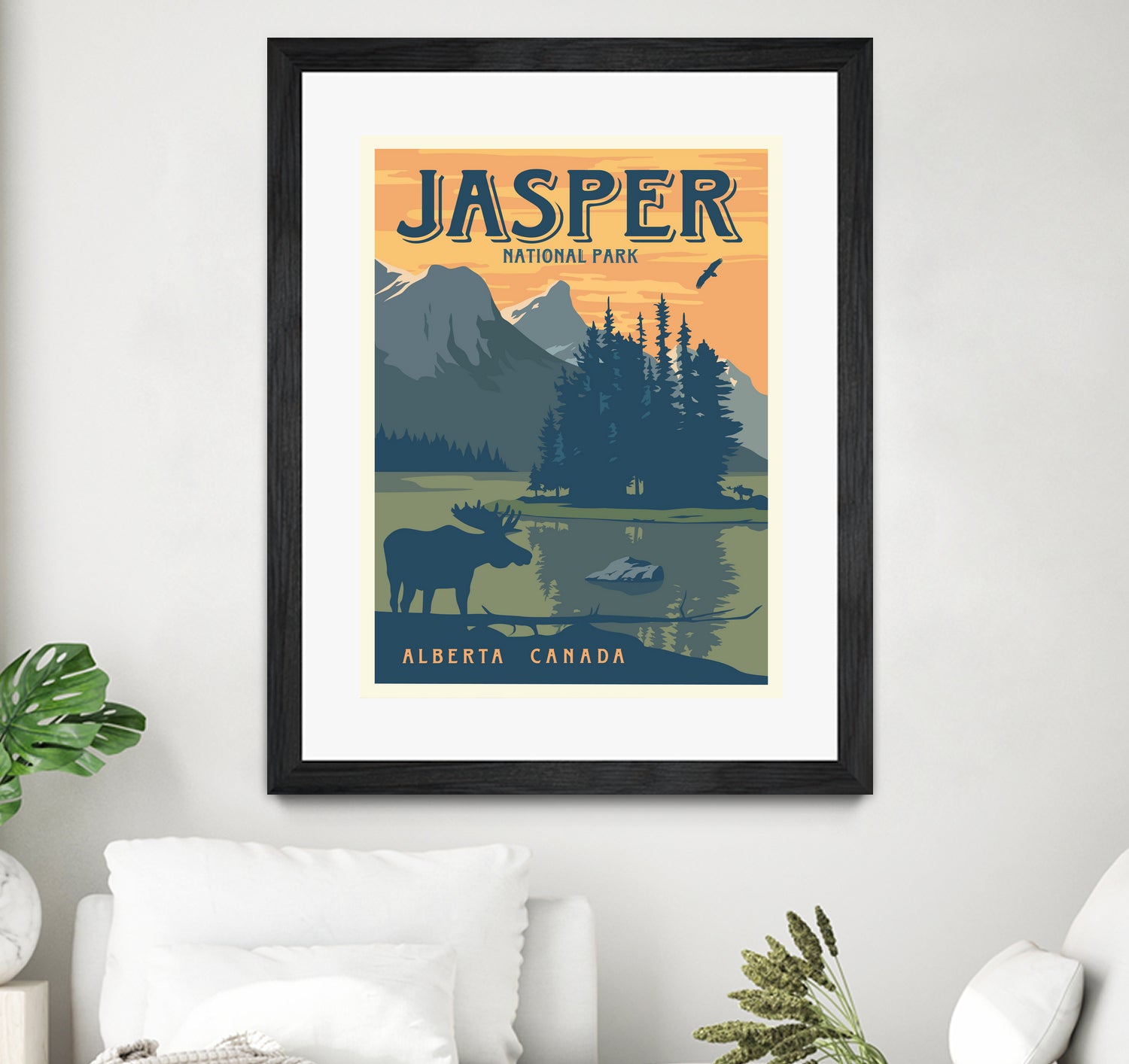 Jasper National Park by Retrodome on GIANT ART