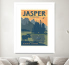 Jasper National Park by Retrodome on GIANT ART