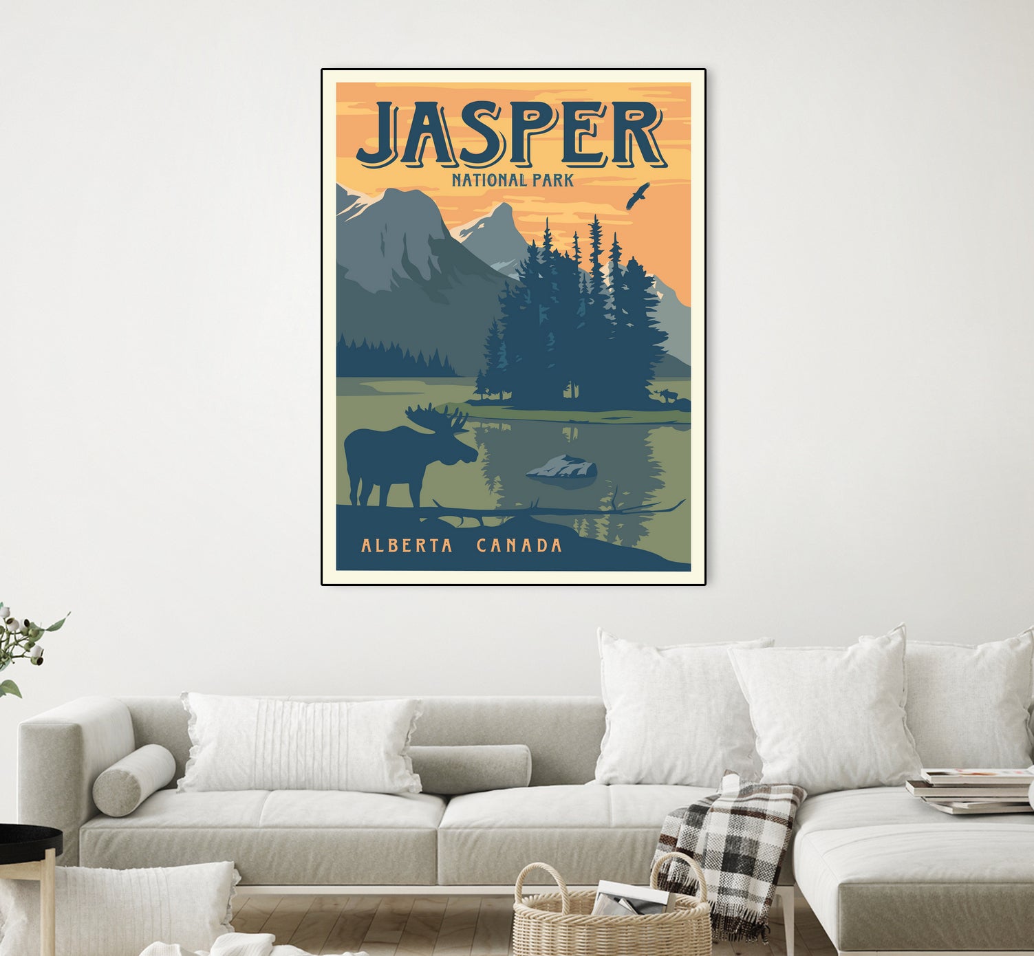 Jasper National Park by Retrodome on GIANT ART