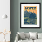 Jasper National Park by Retrodome on GIANT ART