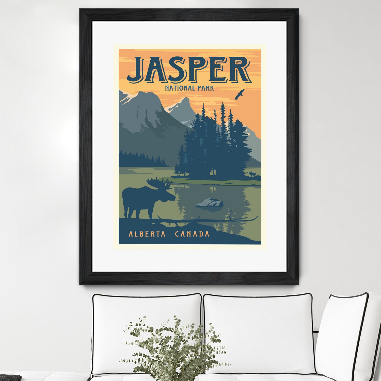Jasper National Park by Retrodome on GIANT ART