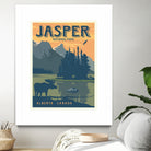 Jasper National Park by Retrodome on GIANT ART