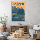 Jasper National Park by Retrodome on GIANT ART