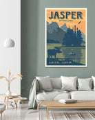 Jasper National Park by Retrodome on GIANT ART