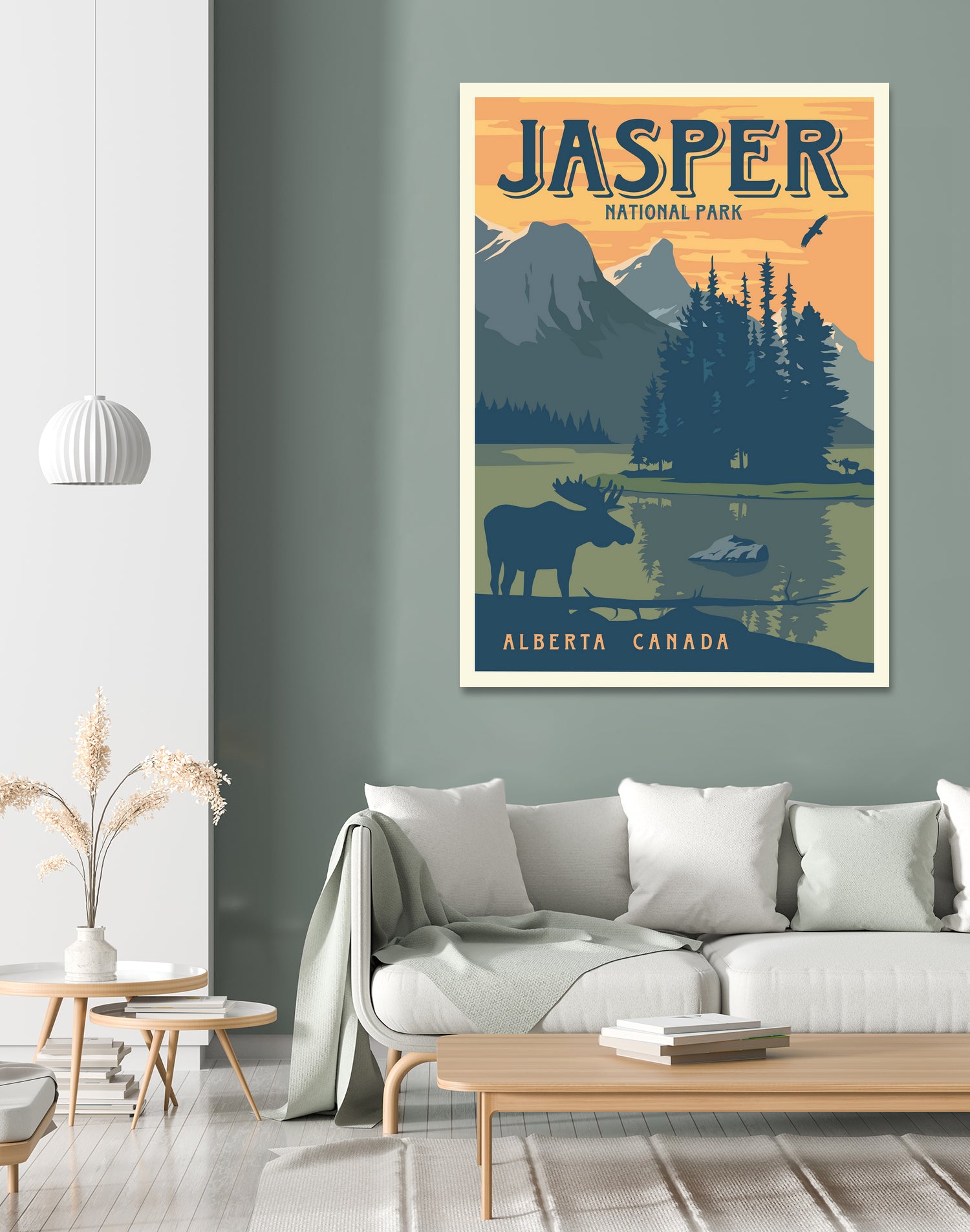 Jasper National Park by Retrodome on GIANT ART