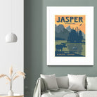 Jasper National Park by Retrodome on GIANT ART