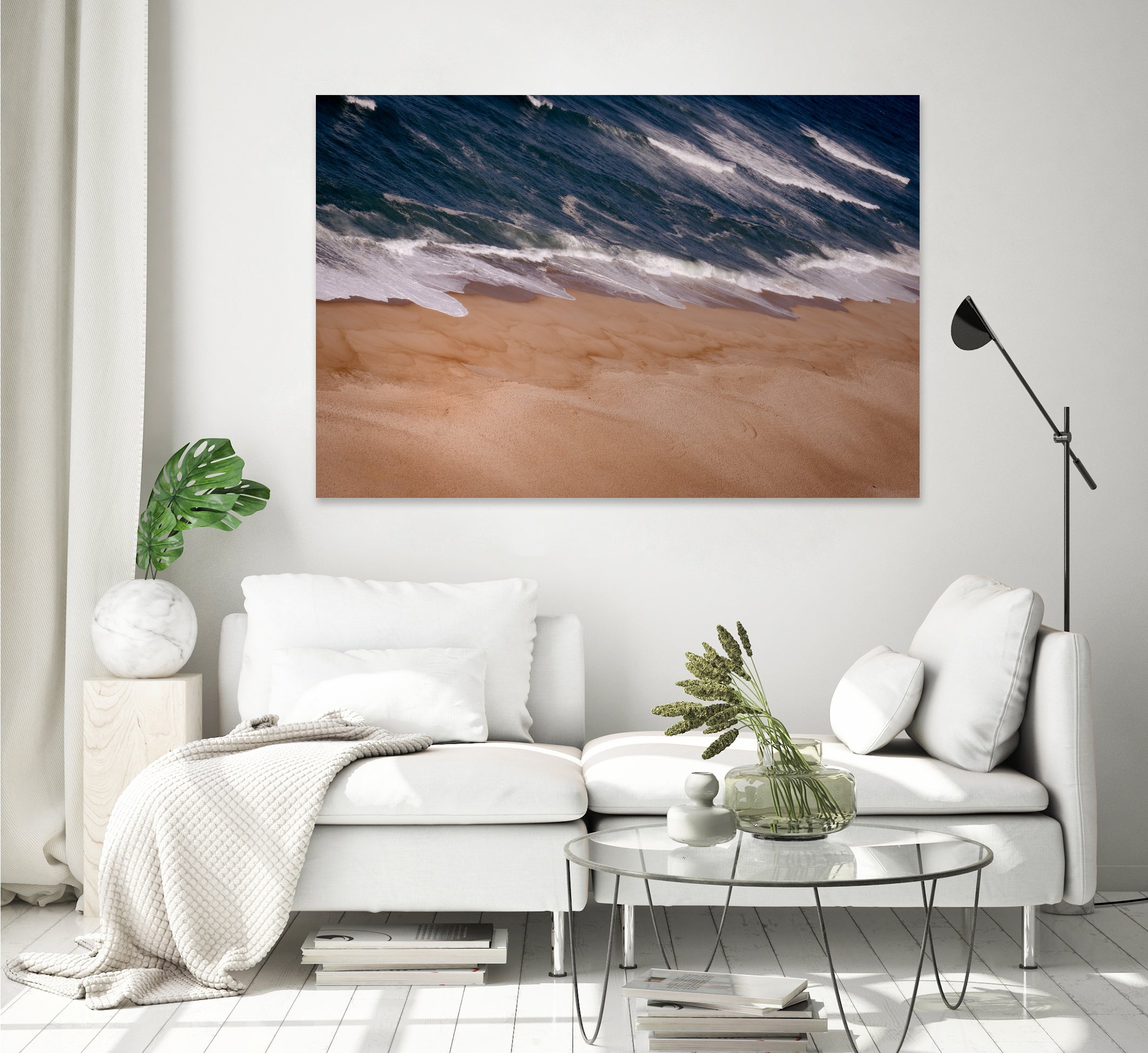 Take Me by Vito Muolo on GIANT ART - blue landscape sand