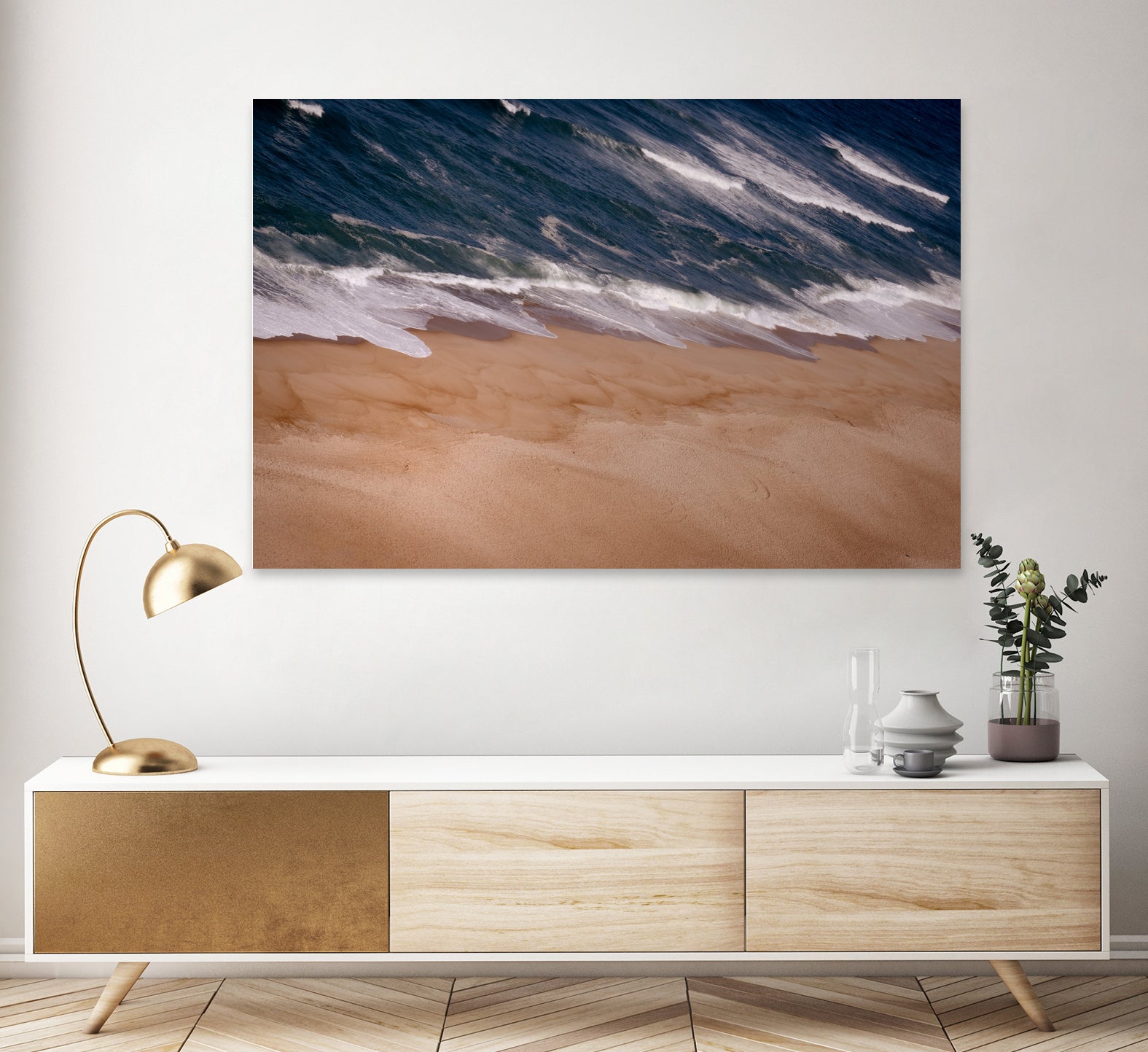 Take Me by Vito Muolo on GIANT ART - blue landscape sand