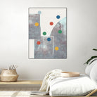 Retro Dots No.1 by The Miuus Studio  on GIANT ART - abstractt