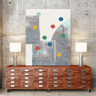 Retro Dots No.1 by The Miuus Studio  on GIANT ART - abstractt
