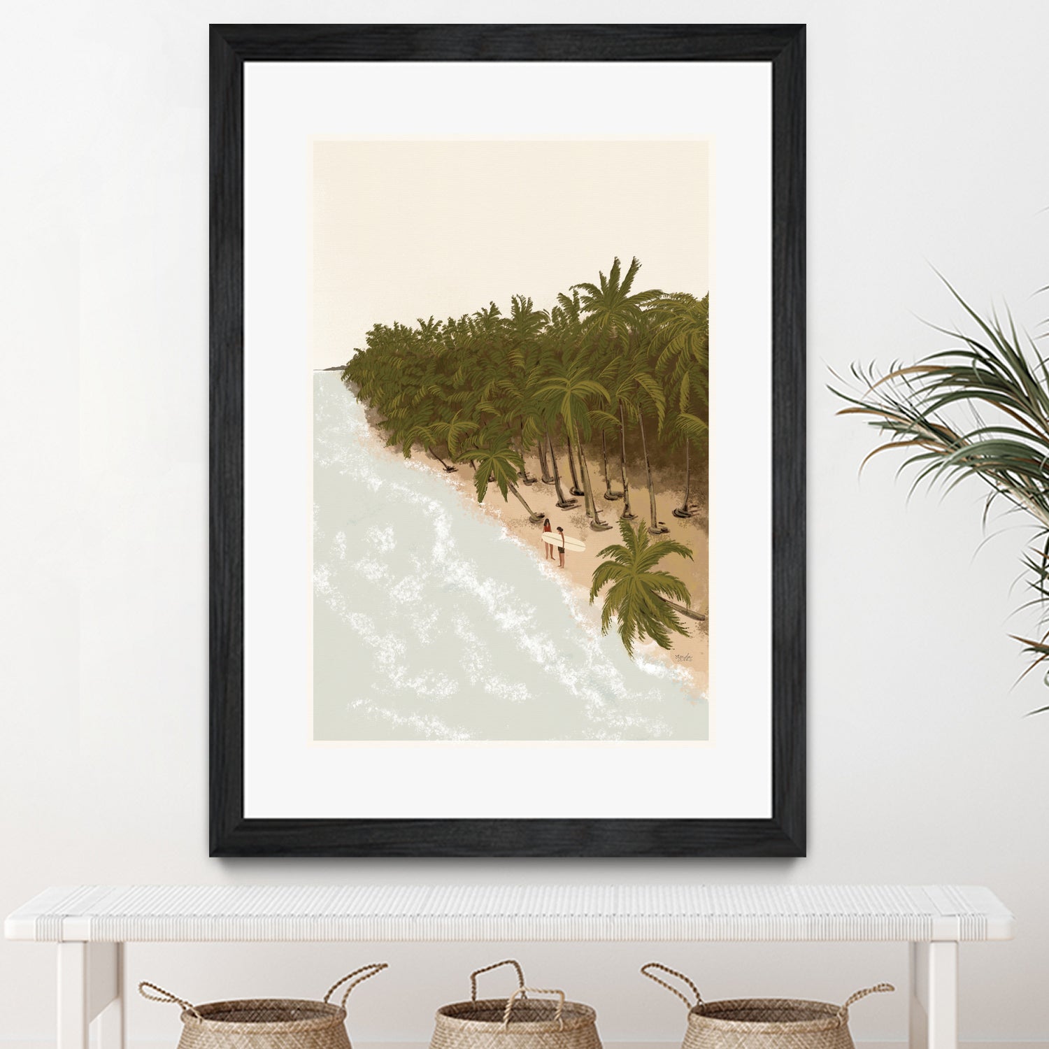 Surfers Paradise by Andi Bell Art on GIANT ART - digital water sports