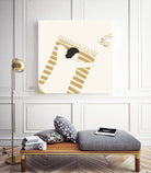 Burning Thoughts by Andi Bell Art on GIANT ART - landscape black and beige