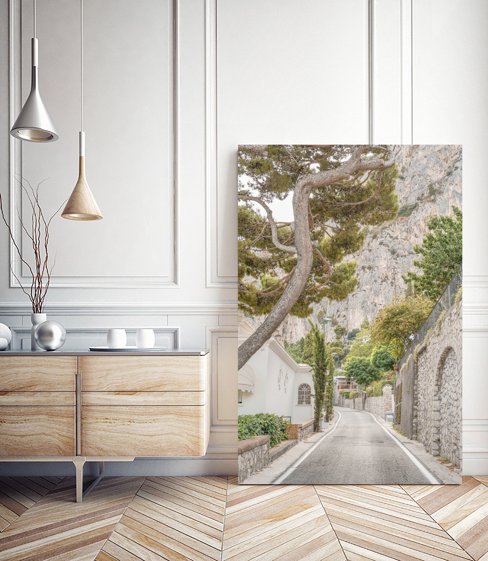 Streets of Capri by Henrike Schenk on GIANT ART - landscape capri