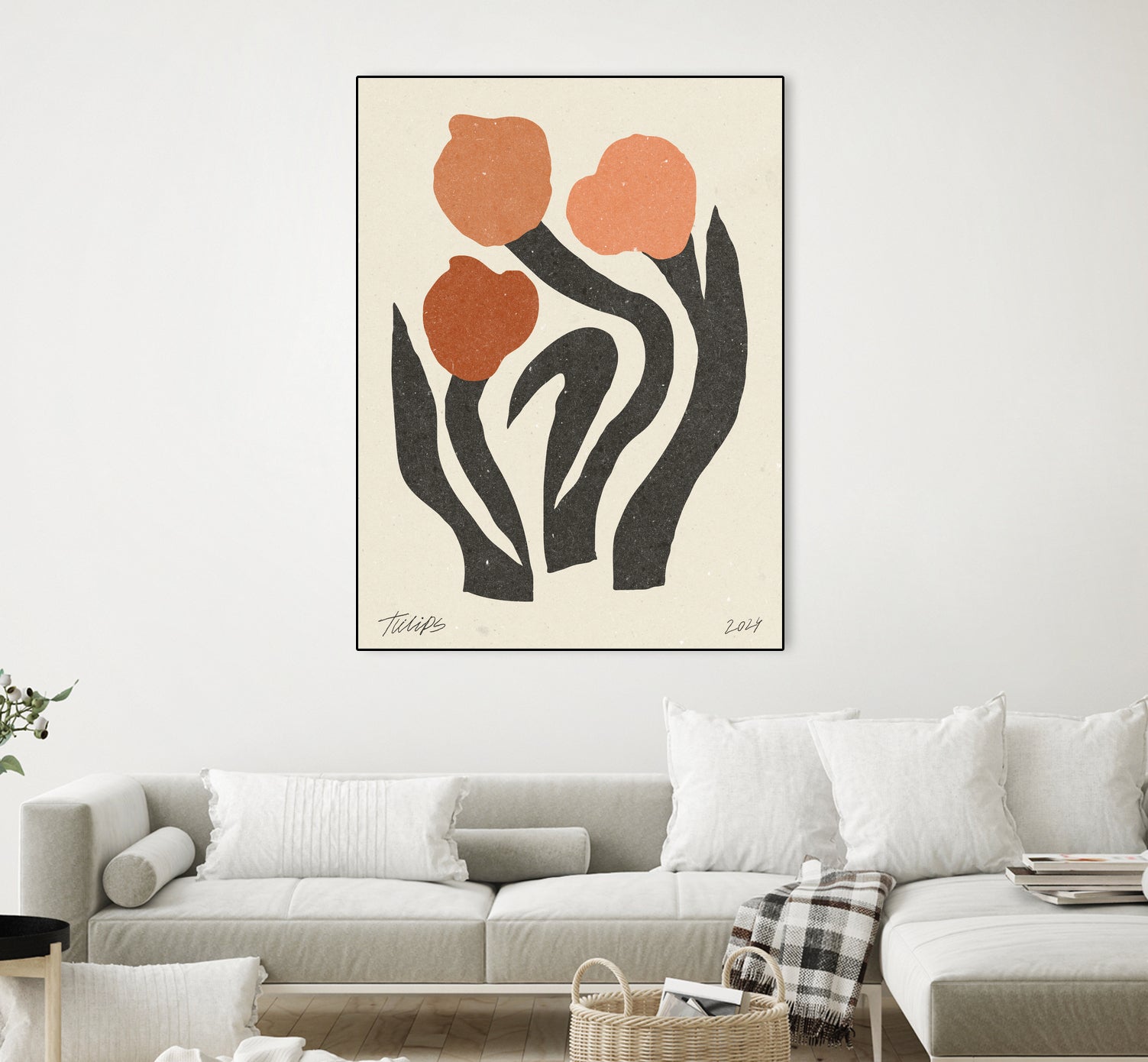 Modern Flower 02 by NKTN on GIANT ART - nktn flowers and plants nktn