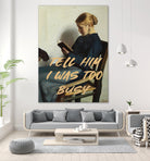 Tell Him I Was To Busy by The Art Concept on GIANT ART - clothing text & quotes clothing
