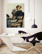 Tell Him I Was To Busy by The Art Concept on GIANT ART - clothing text & quotes clothing