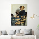Tell Him I Was To Busy by The Art Concept on GIANT ART - clothing text & quotes clothing