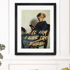 Tell Him I Was To Busy by The Art Concept on GIANT ART - clothing text & quotes clothing