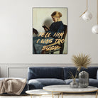 Tell Him I Was To Busy by The Art Concept on GIANT ART - clothing text & quotes clothing