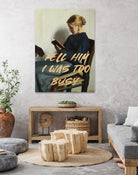 Tell Him I Was To Busy by The Art Concept on GIANT ART - clothing text & quotes clothing