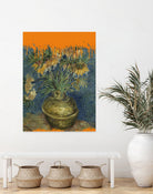 Collage Sunflowers and the splash Van Gogh by The on GIANT ART - art concept