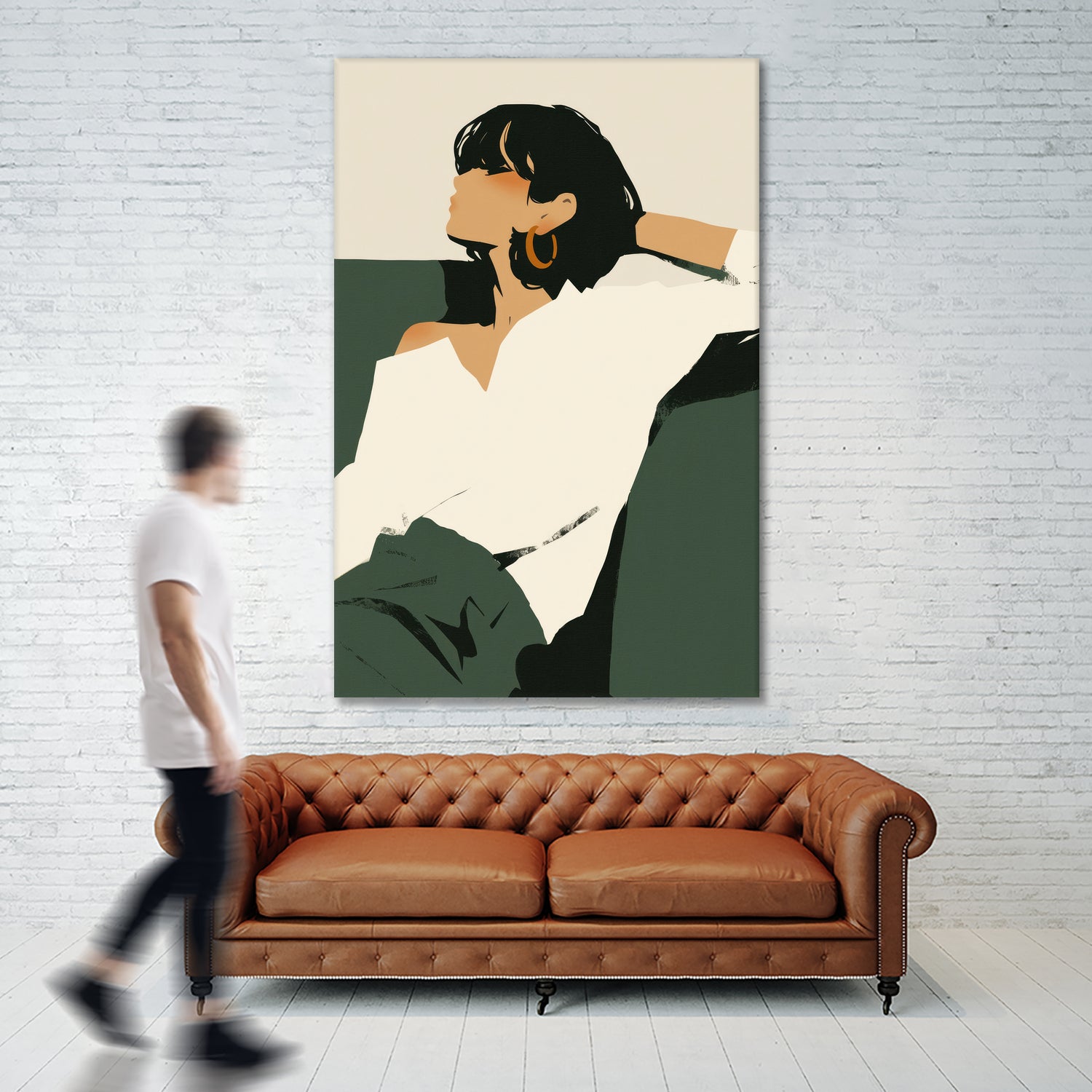 Relaxing woman by Treechild on GIANT ART -